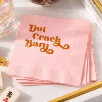 Dot Bam Crack Mahjong Napkins The Happy Southerner 