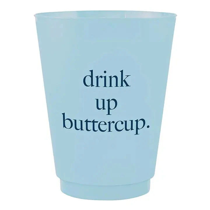Drink Up Buttercup - Set of 8 The Happy Southerner 