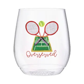 Overserved 14oz Stemless Wine Cups