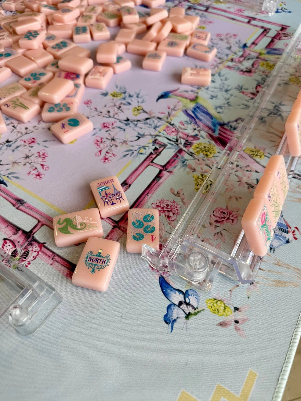 Emma's Garden Mahjong Mat The Happy Southerner 
