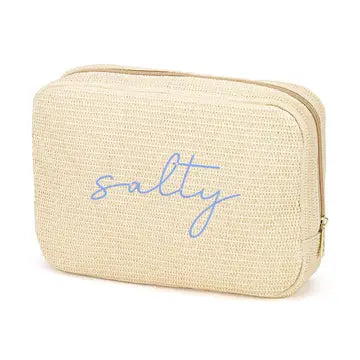Script Salty Hilton Cosmetic Bag