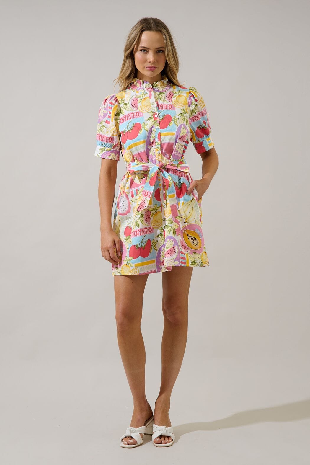 Farmers Market Mini Dress The Happy Southerner 