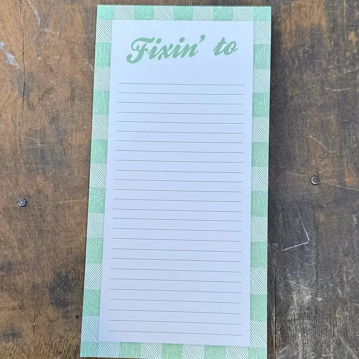 Fixin' To Notepad The Happy Southerner 