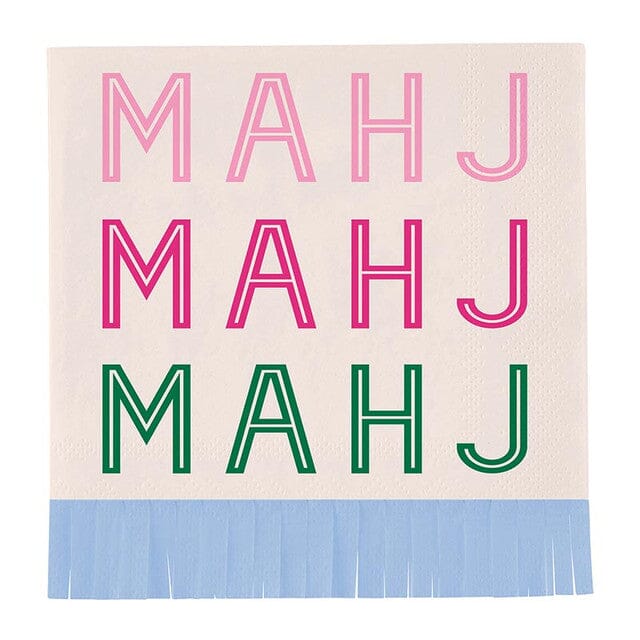 Fringe Beverage Napkins - Mahj Mahj Mahj The Happy Southerner 