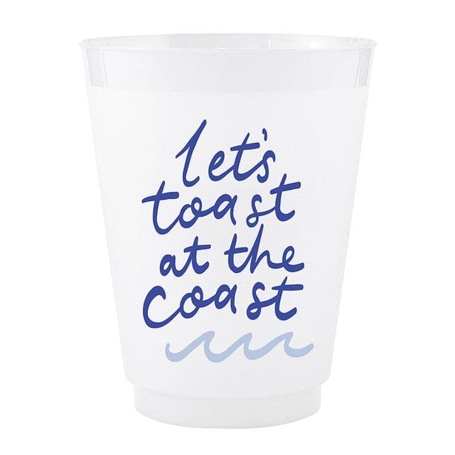 Frost Cups - Let's Toast At The Coast - 8ct The Happy Southerner 