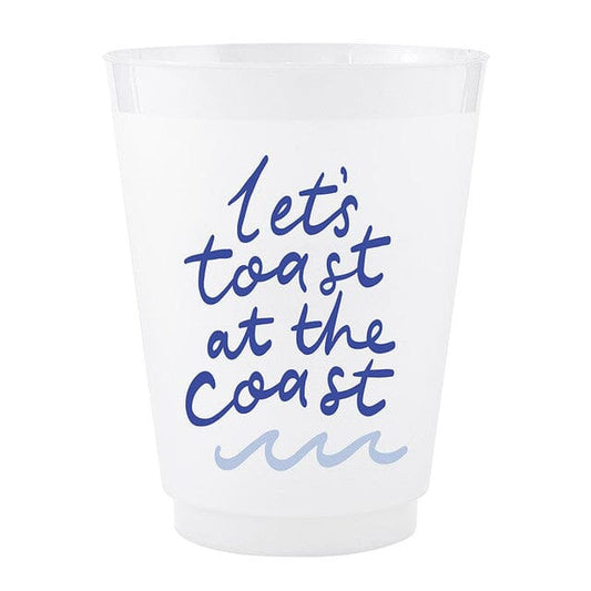 Frost Cups - Let's Toast At The Coast - 8ct The Happy Southerner 