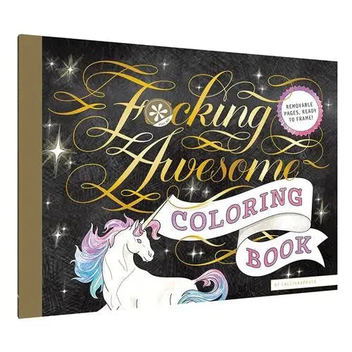 Fucking Awesome Coloring Book The Happy Southerner 