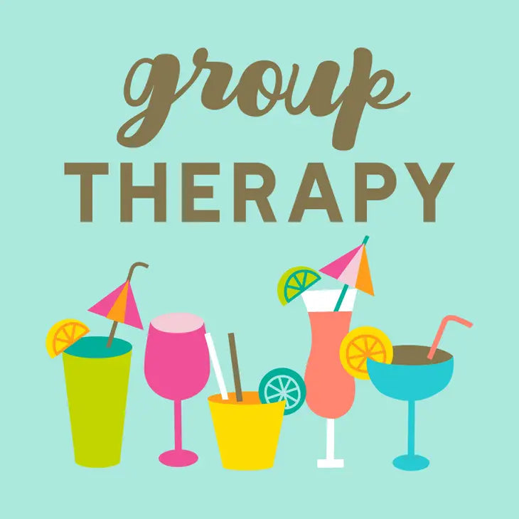 Funny Cocktail Napkins | Group Therapy - 20ct The Happy Southerner 