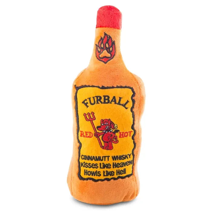 Furball Cinnamutt Whisky Toy Squeaker Dog Toy The Happy Southerner 