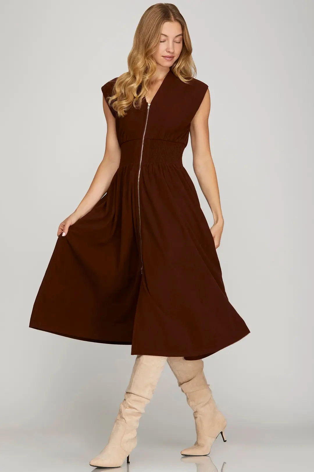 Gameday Spirit Midi Dress The Happy Southerner 