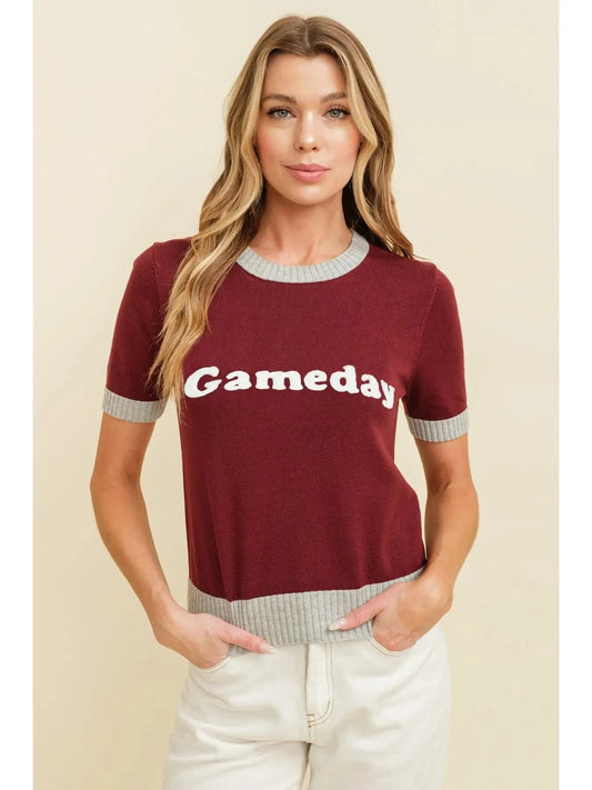 "Gameday" Sweater Top The Happy Southerner 
