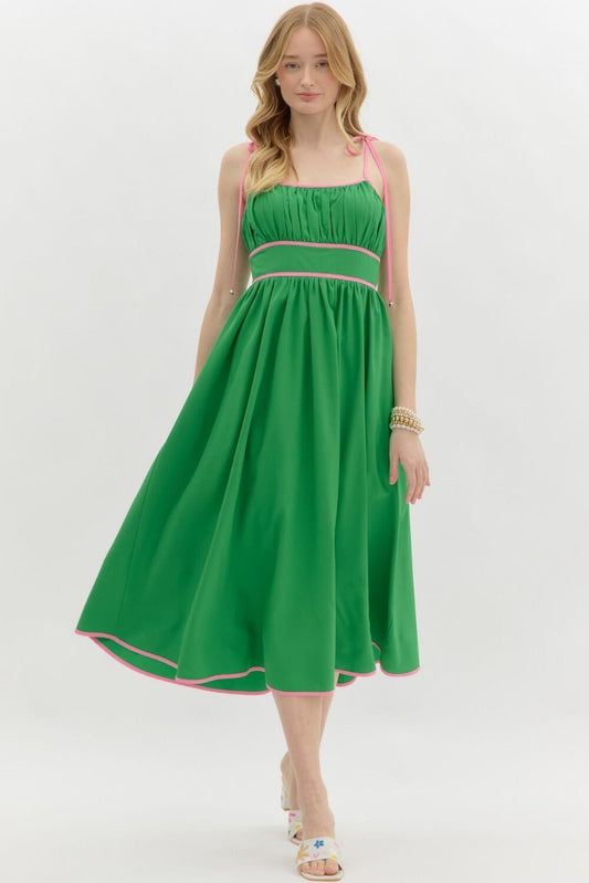 Garden Party Midi Dress The Happy Southerner 