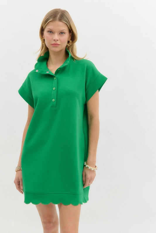 Garden Party Scallop Dress The Happy Southerner 
