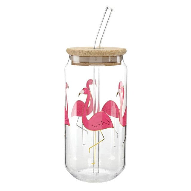 Glass Tumbler - Flamingo The Happy Southerner 