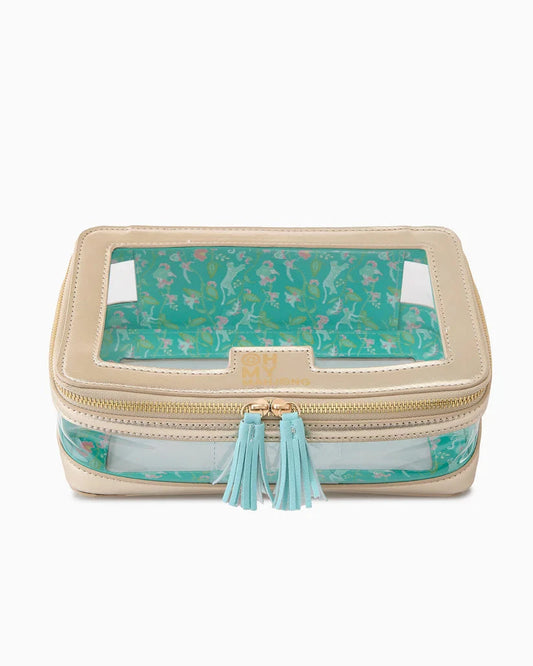 Gold Tile Storage Bag The Happy Southerner 