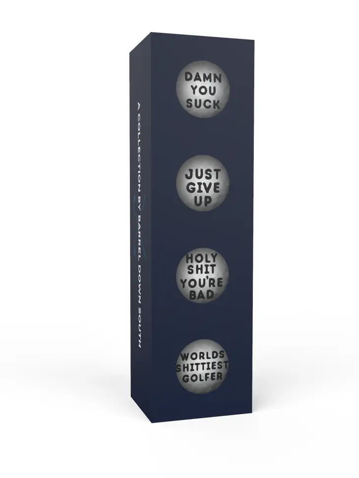 Golf Balls - Damn You Suck The Happy Southerner 