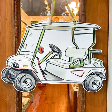 Golf Cart Door Hanger The Happy Southerner 