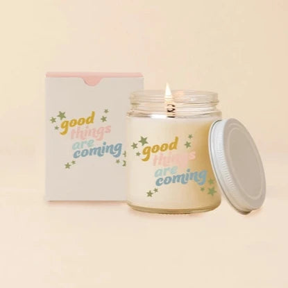 Good Things Are Coming Candle The Happy Southerner 