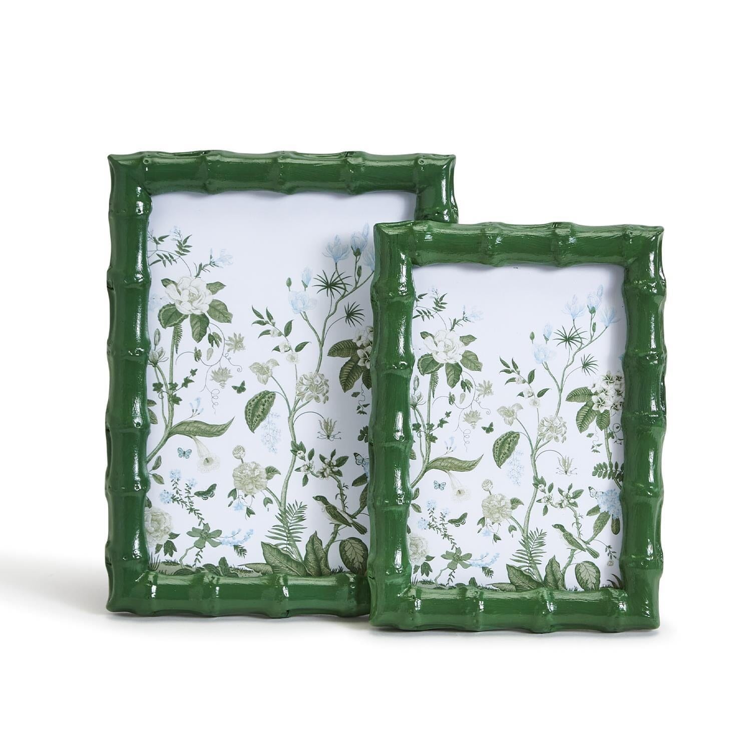 Green Faux Bamboo Photo Frame The Happy Southerner 
