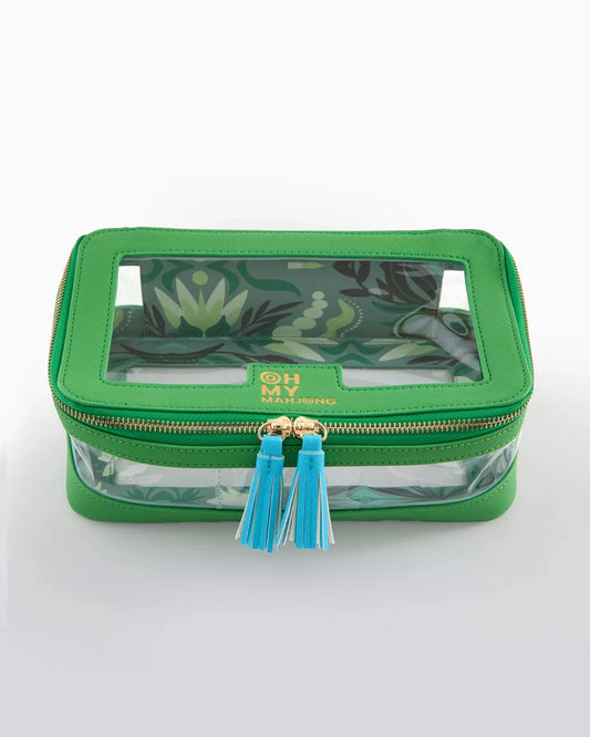 Green Tile Storage Bag The Happy Southerner 