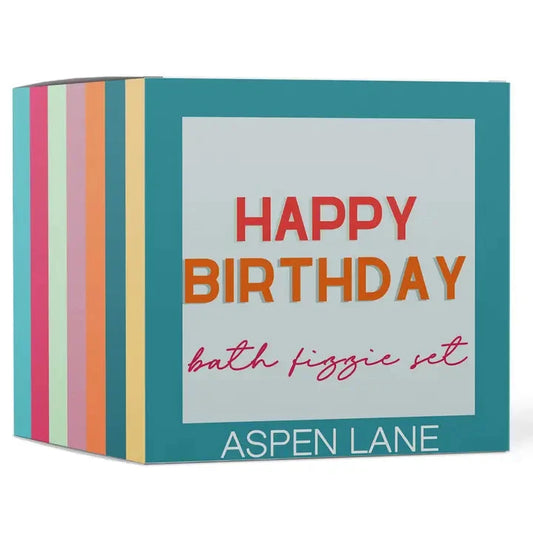 Happy Birthday Bath Bomb Fizzie Set The Happy Southerner 