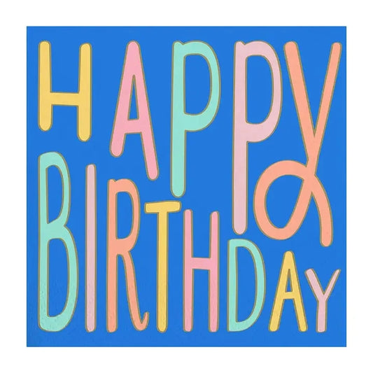Happy Birthday Napkins The Happy Southerner 