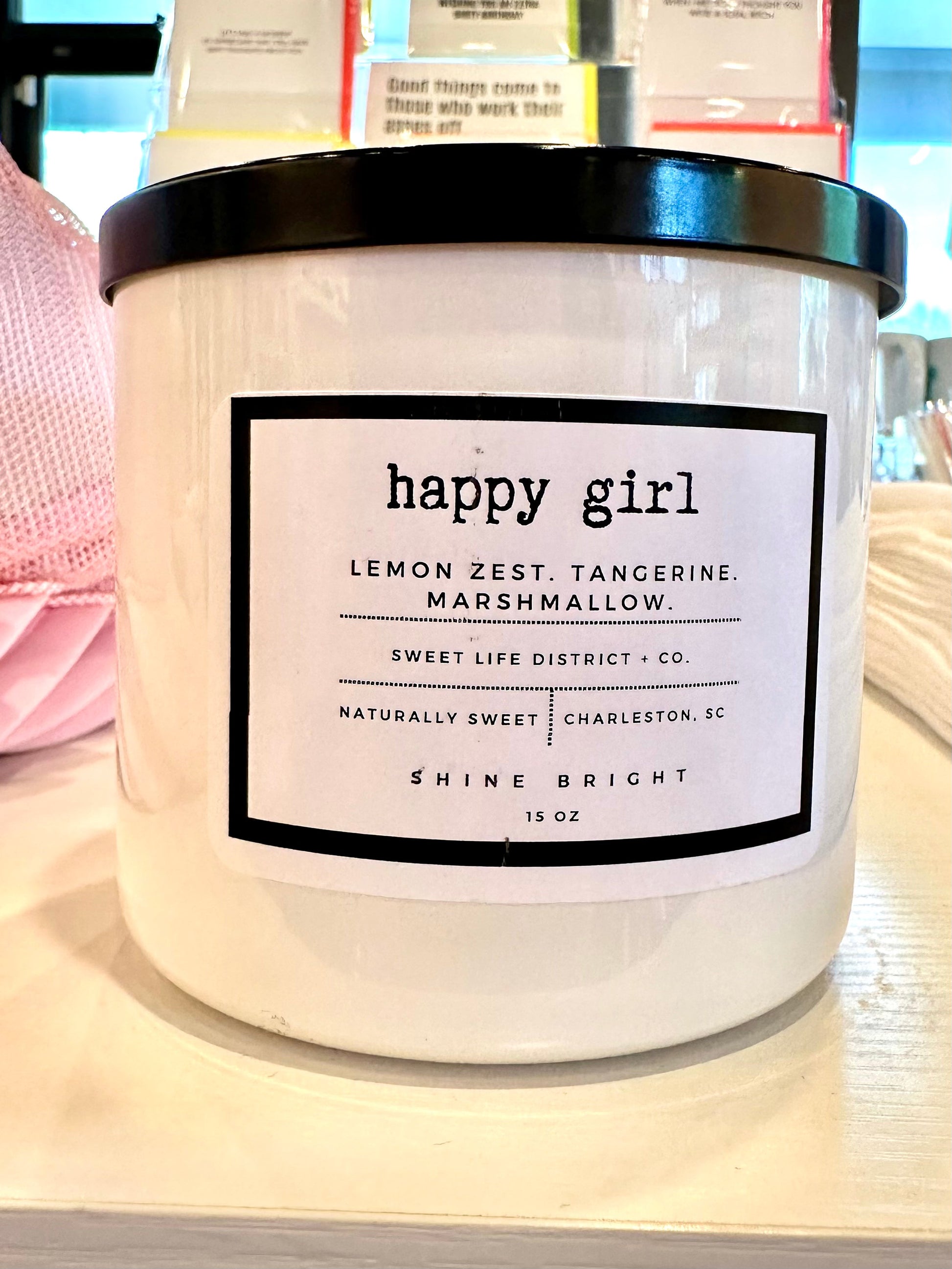 Happy Girl Candle - 3 Wick The Happy Southerner 