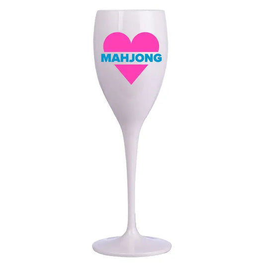 Heart Mahjong Champagne Flutes The Happy Southerner 