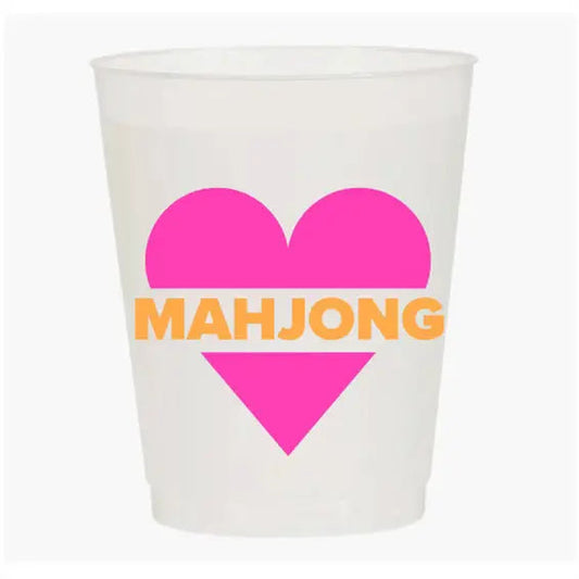 “Heart Mahjong” Frost Flex Cups The Happy Southerner 