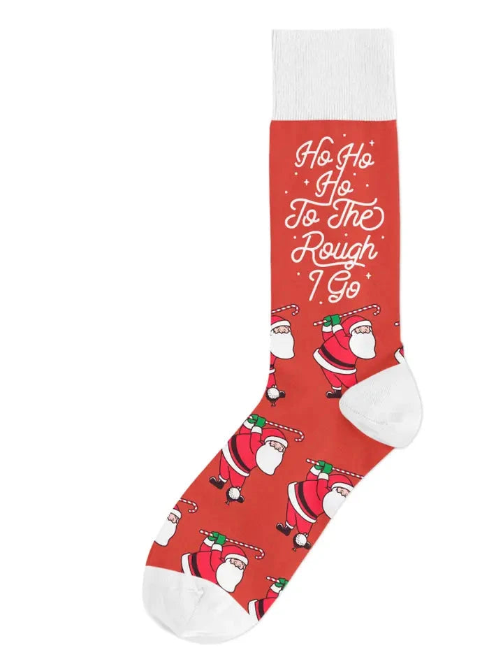 Ho Ho Ho To the Rough I Go Sock The Happy Southerner 