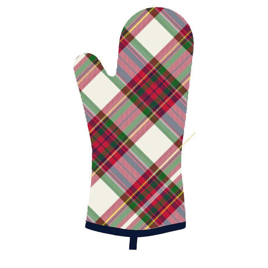 Holiday Plaid Oven Mitt The Happy Southerner 