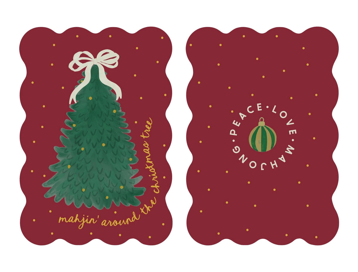 Holiday Tile Shufflers (Set of 2) - Plum Tree The Happy Southerner 