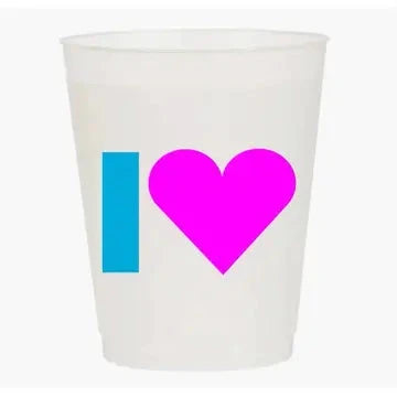 “I 💙 Mahj” Frost Flex Cups The Happy Southerner 