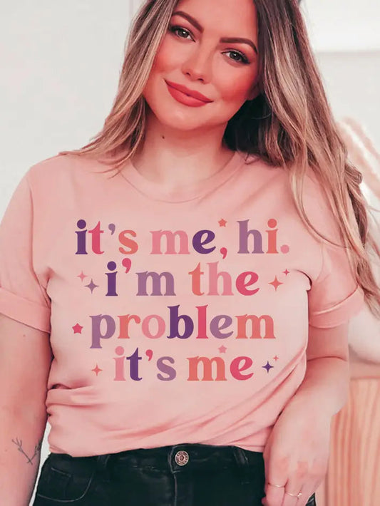 I'm the Problem - Song Lyric Pop Music T-Shirt The Happy Southerner 