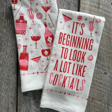 It's Beginning To Look A Lot Like.. - Kitchen Towel The Happy Southerner 