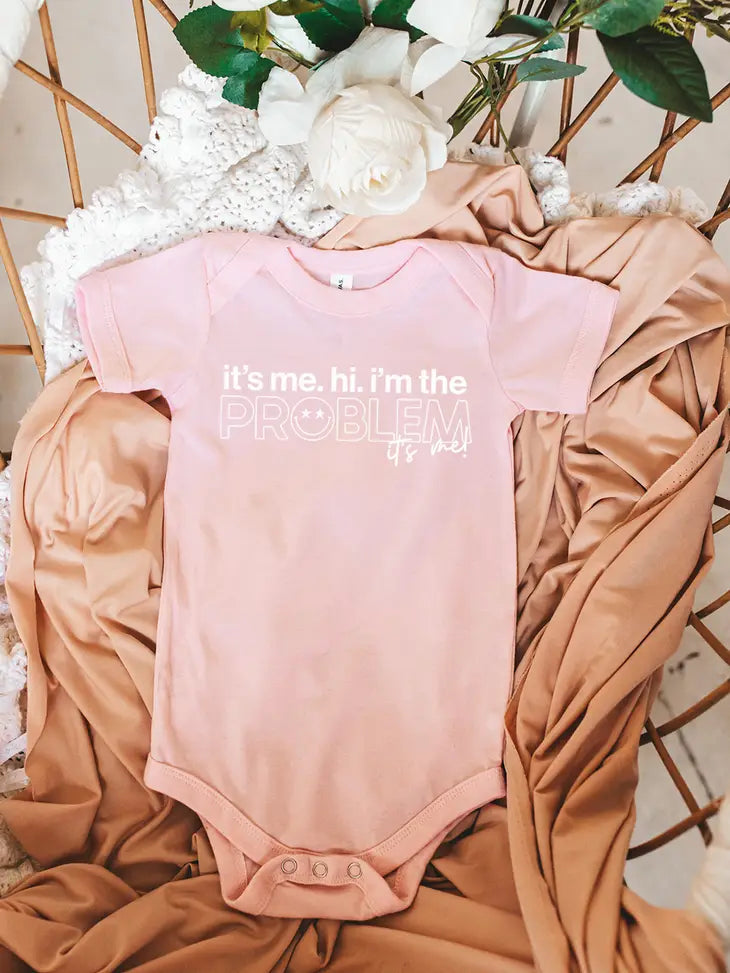 It's Me Hi I'm the Problem Baby Onesie The Happy Southerner 