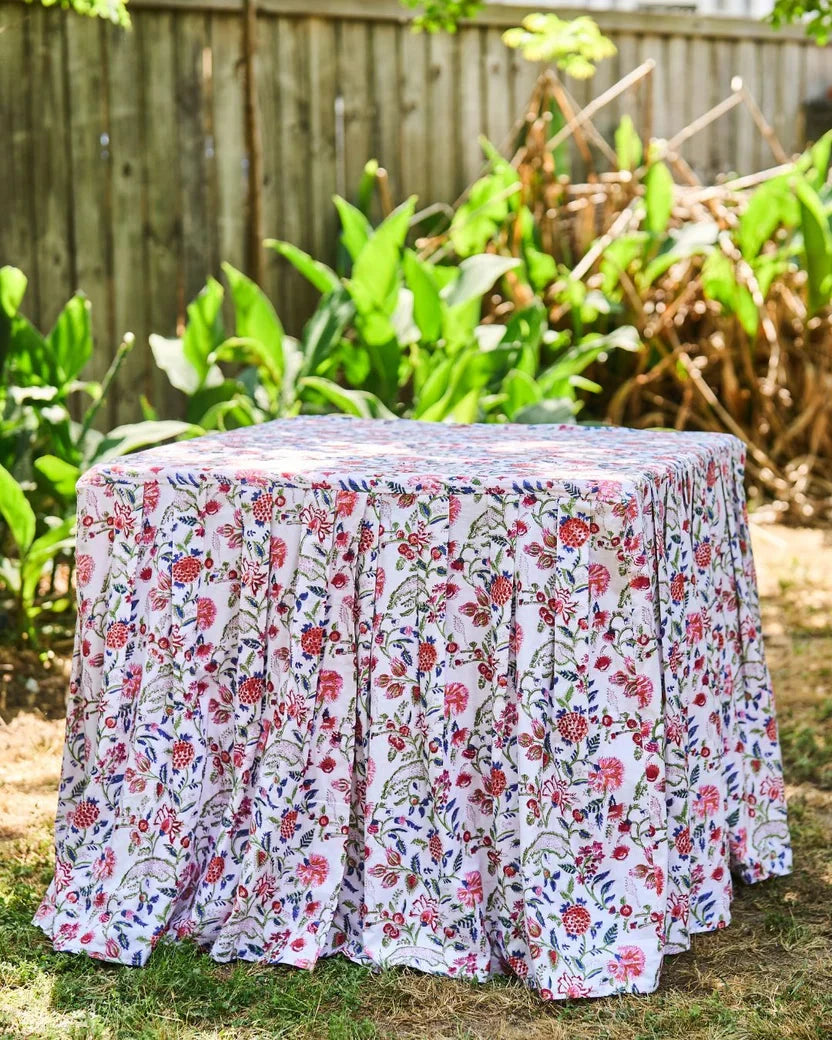 Jacqueline Mahjong Tablecloth The Happy Southerner 