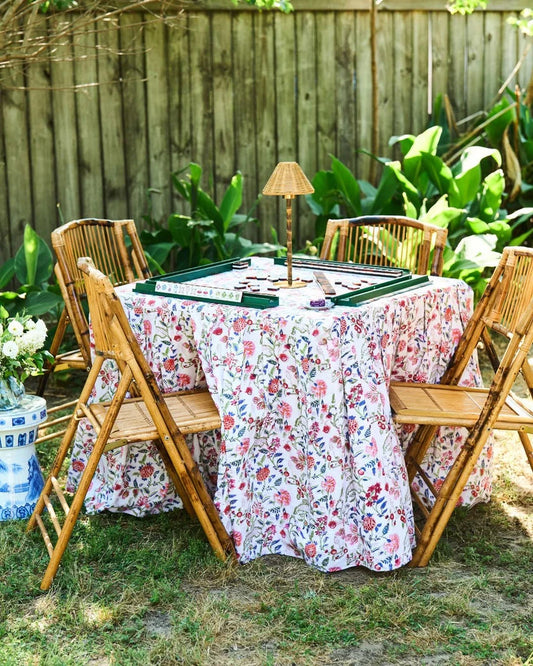 Jacqueline Mahjong Tablecloth The Happy Southerner 