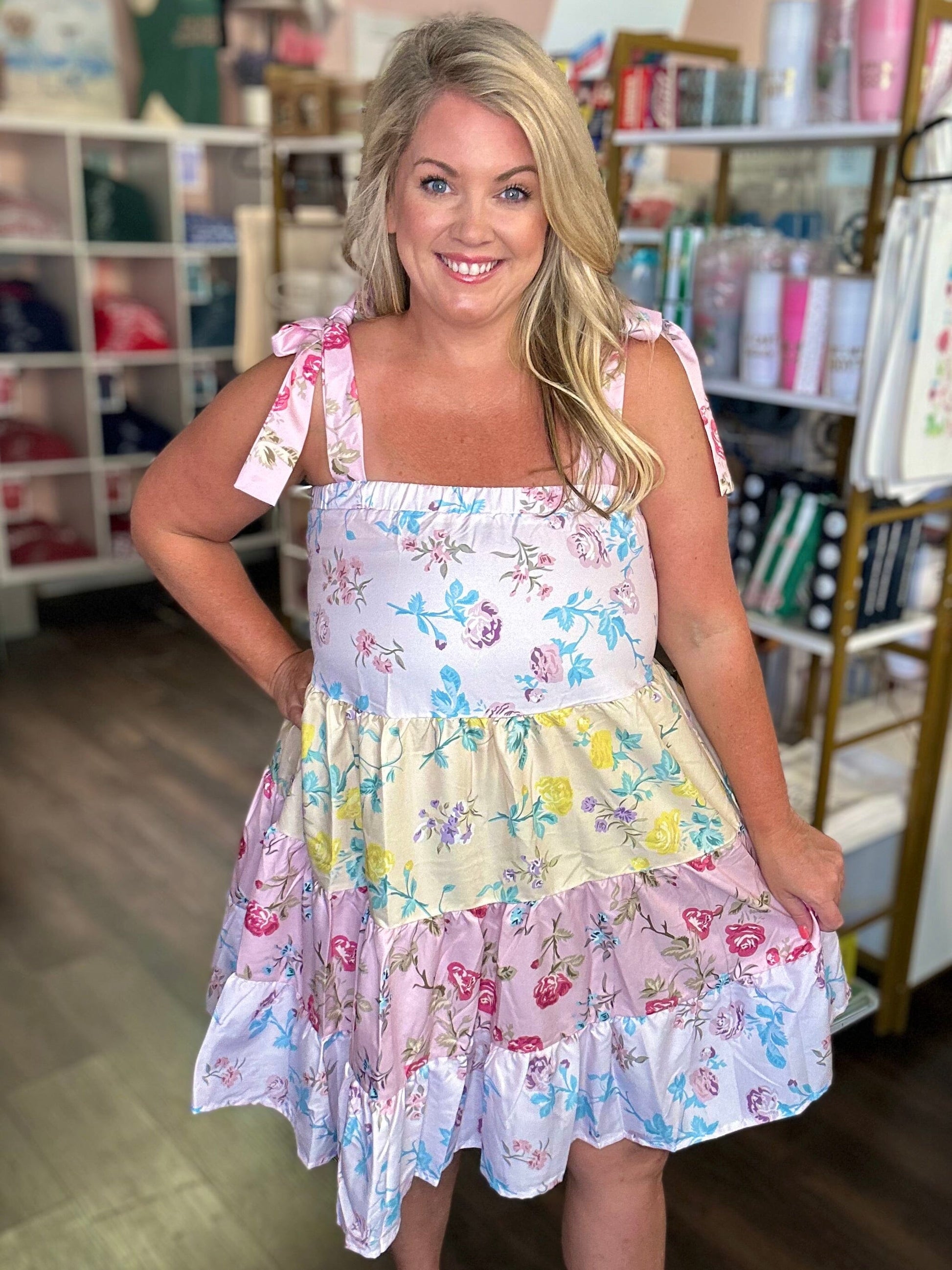 Jessley Floral Dress The Happy Southerner 