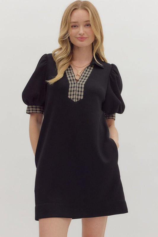 Kensington Contrast Dress The Happy Southerner 