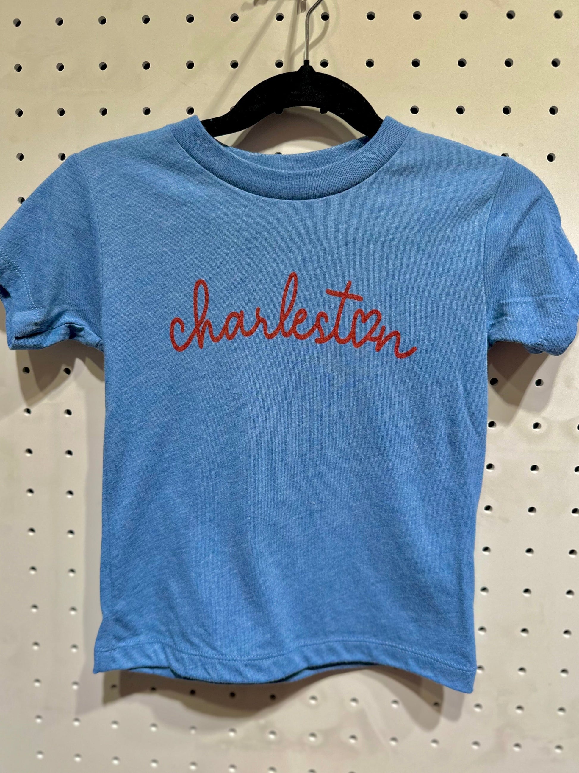 Kids Heart Shirt - Blue The Happy Southerner 