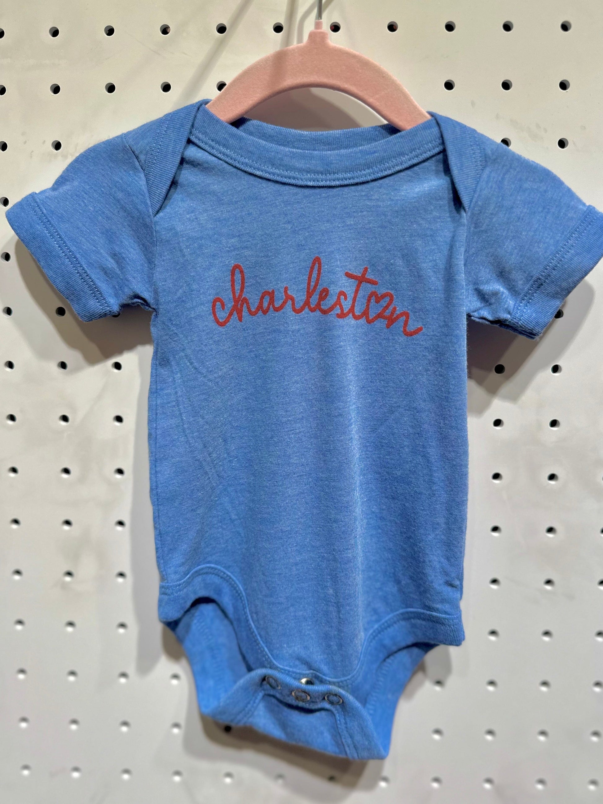 Kids Heart Shirt - Blue The Happy Southerner 