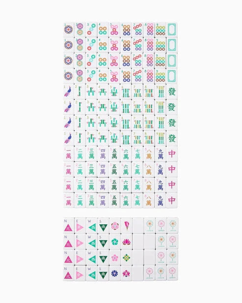 La Fete Mahjong Tiles The Happy Southerner 