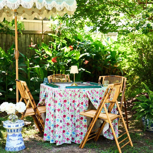 Lela Mahjong Tablecloth The Happy Southerner 