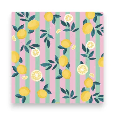Lemon Love Mahjong Mat The Happy Southerner 