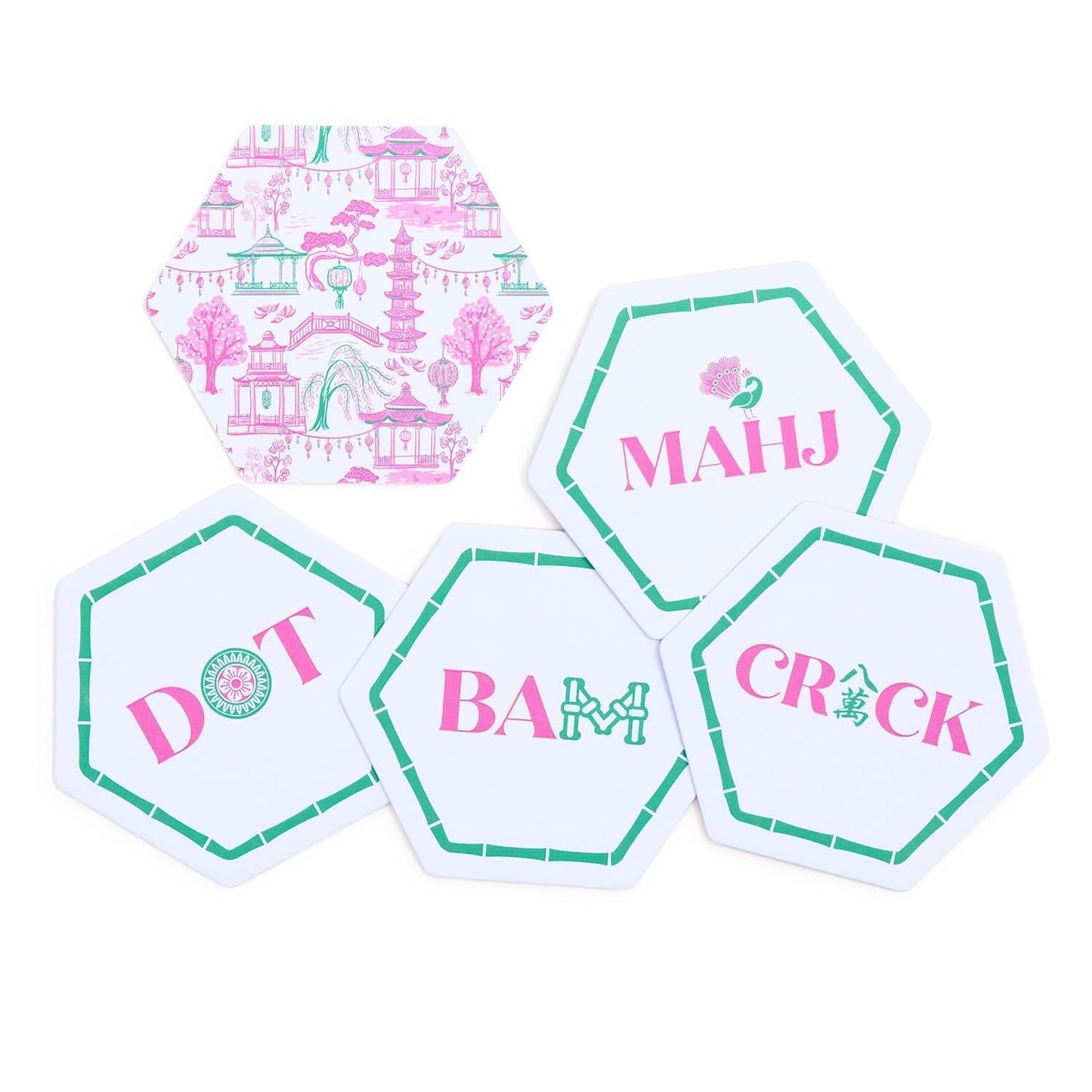 Let's Mahj Heavyweight Coasters The Happy Southerner 
