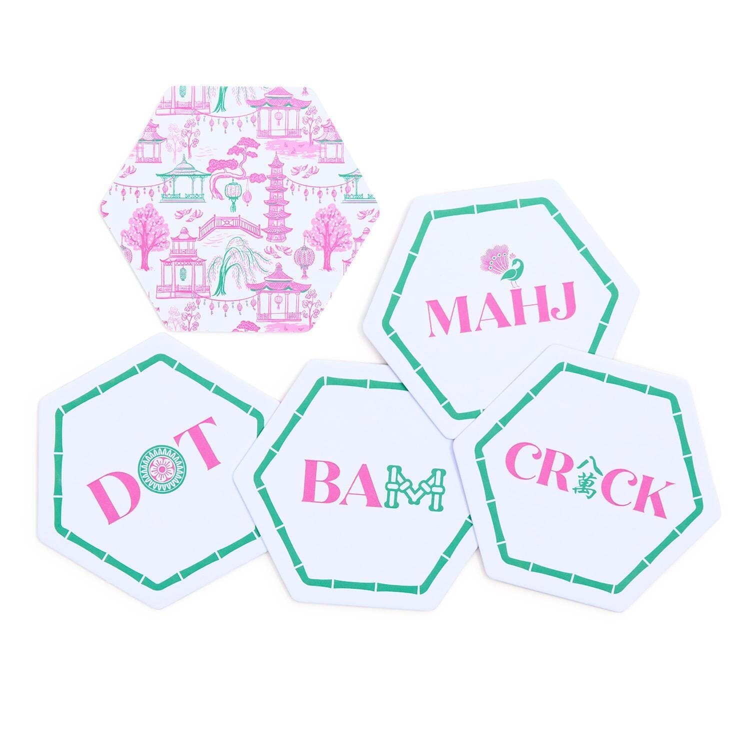 Let's Mahj Heavyweight Coasters The Happy Southerner 