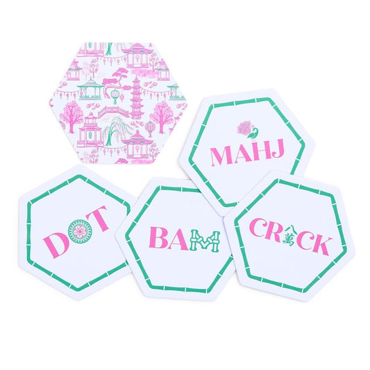 Let's Mahj Heavyweight Coasters The Happy Southerner 