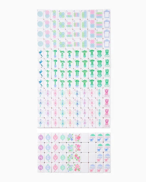 Luminaire Mahjong Tiles The Happy Southerner 
