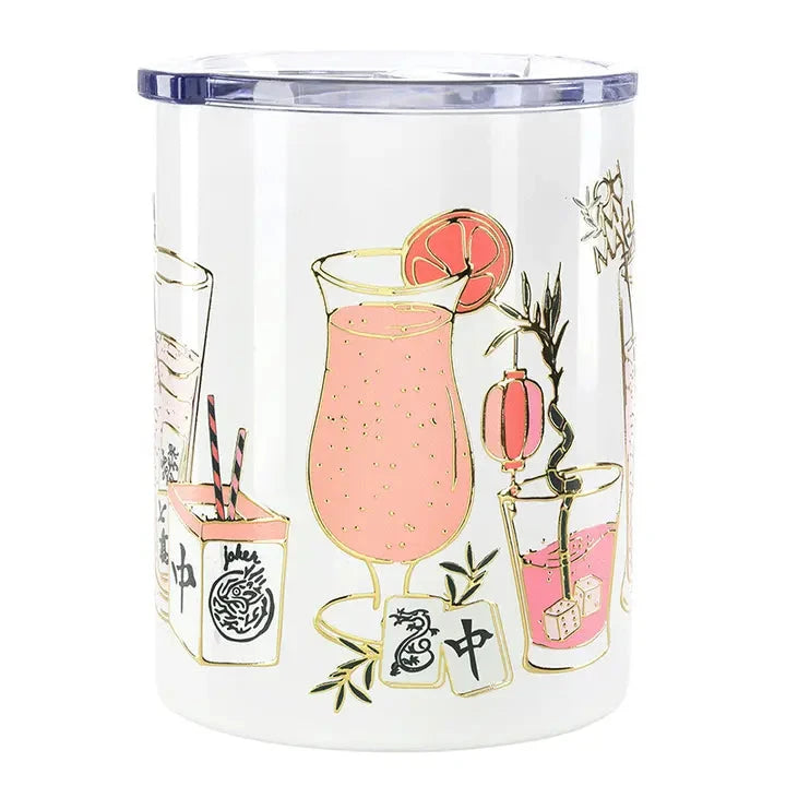 Mahj Cocktail Tumbler The Happy Southerner 